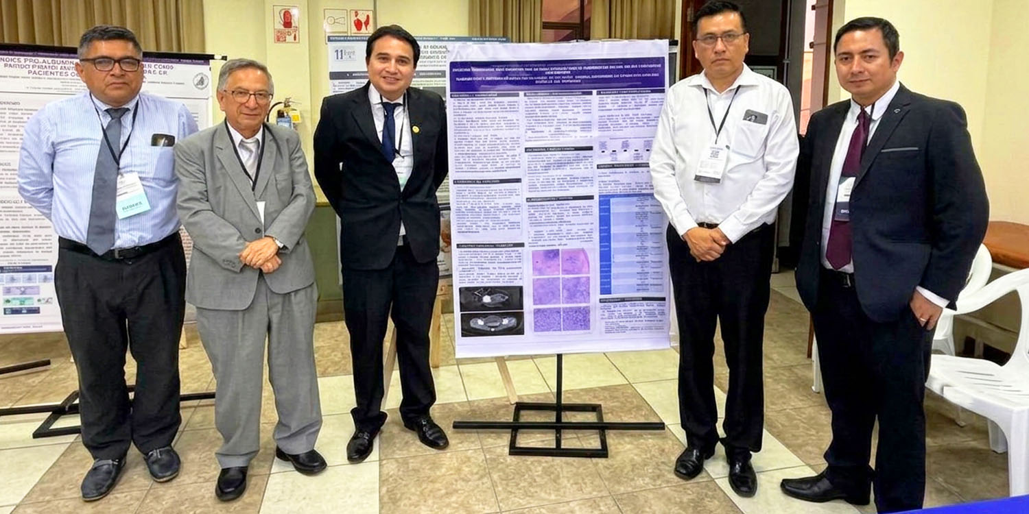 Docente de UPAO es premiado por investigación sobre rara variante de cáncer - El médico Edgar Yan Quiroz logra segundo lugar en concurso de investigación del II Congreso de Colposcopía y Patología del Tracto Genital Inferior (PTGI).